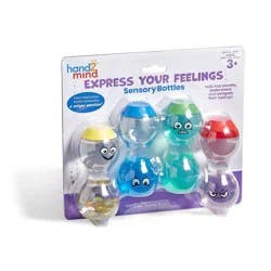 Hand2Mind 4 Pack Express Your Feelings Bottles