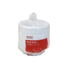 slide 1 of 1, GFS White Plastic Bowls, 125 ct