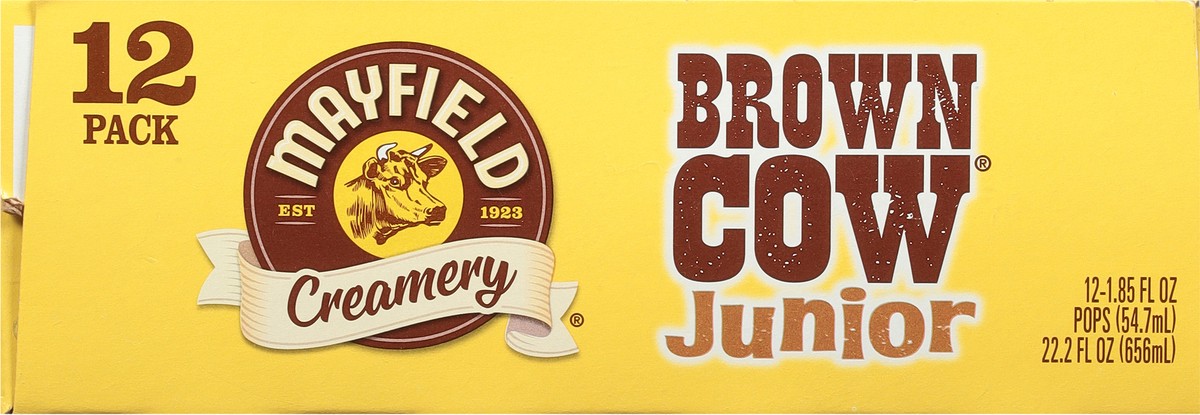 slide 9 of 9, Mayfield Creamery Brown Cows, Vanilla Ice Cream Bars with a Chocolate Flavored Coating - 1.85 Fl Oz (Pack of 12), 12 ct