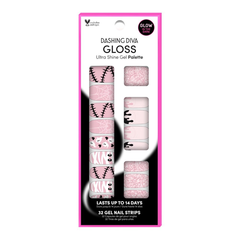 slide 1 of 1, Dashing Diva Nail Art - Glossy Web - 32ct, 32 ct