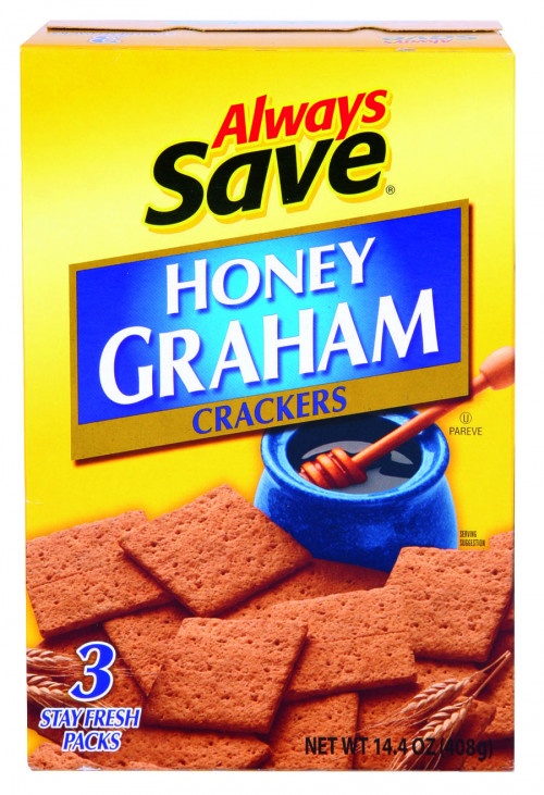 slide 1 of 1, Always Save Honey Graham Crackers, 14.4 oz