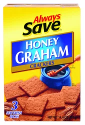 Always Save Honey Graham Crackers