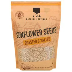 Natural Cravings Roasted & Salted Sunflower Seeds 26 oz