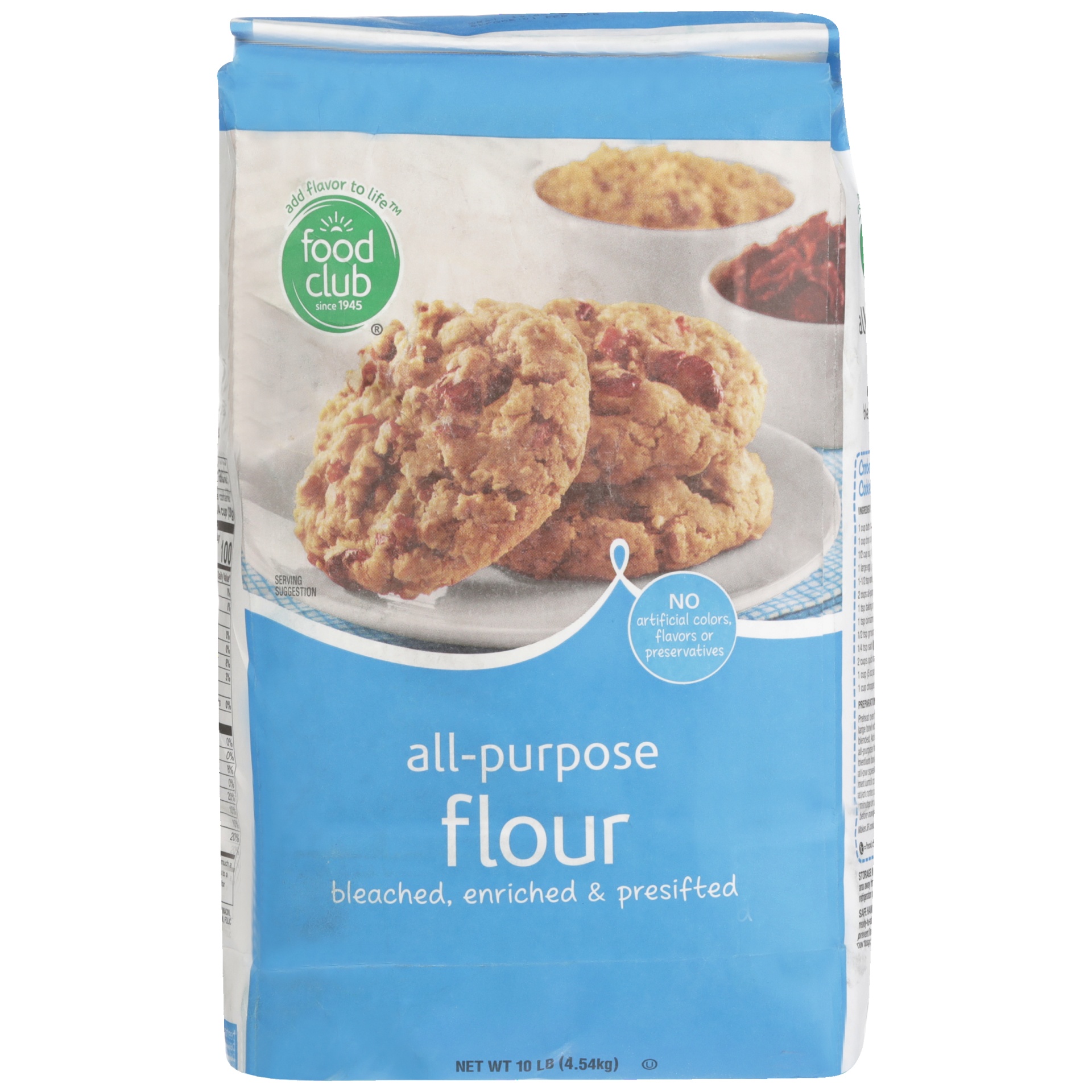 slide 2 of 6, Food Club All Purpose Flour, 10 lb