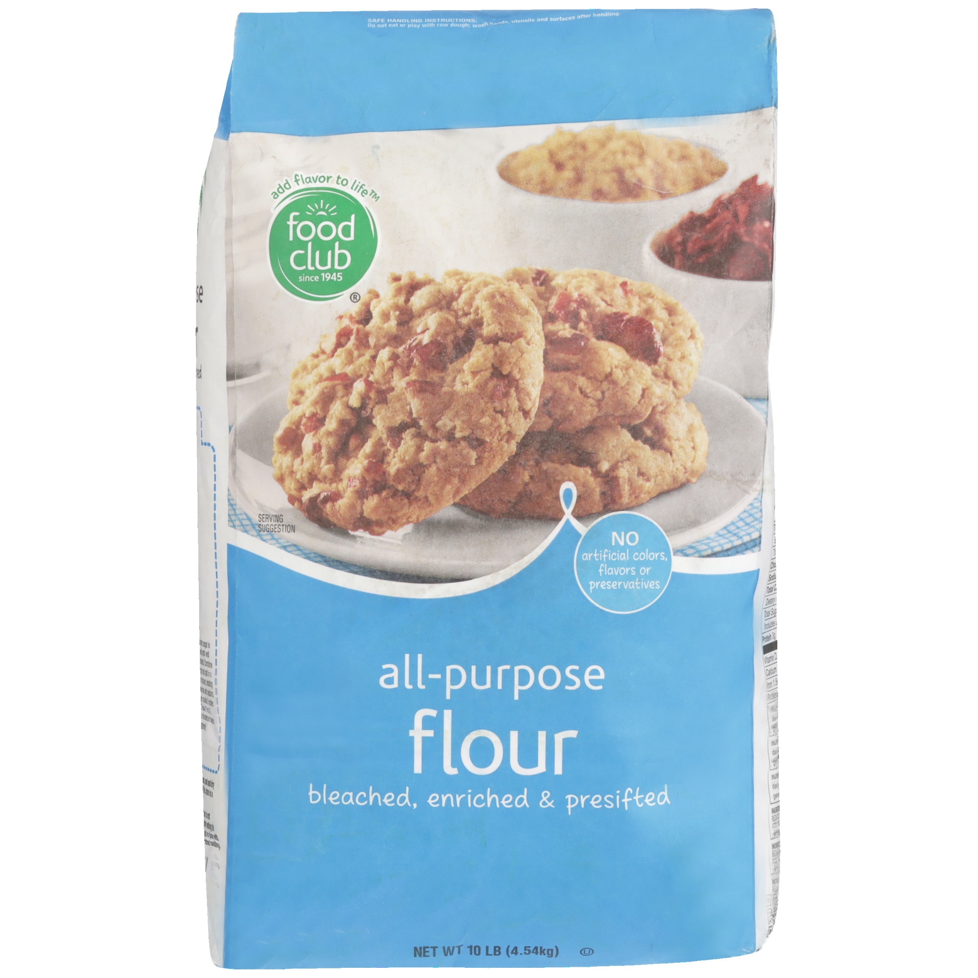 slide 1 of 6, Food Club All Purpose Flour, 10 lb