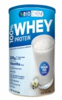 slide 1 of 1, Biochem 100% Whey Protein Vanilla Powder, 15.1 oz