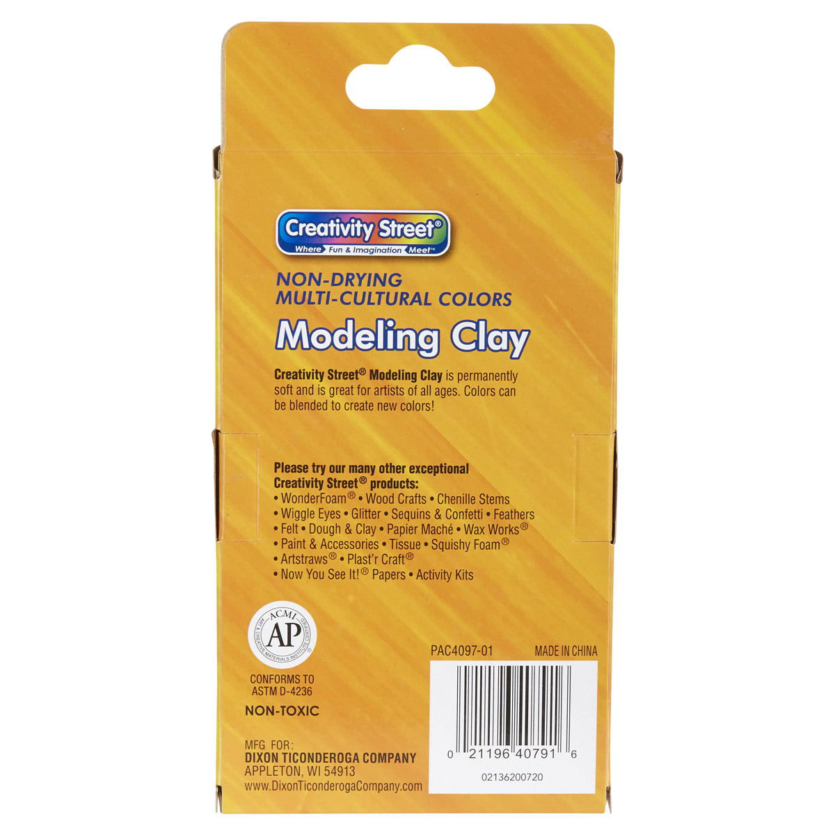 slide 21 of 29, Creativity Street Modeling Clay - Multicultural, 4 ct