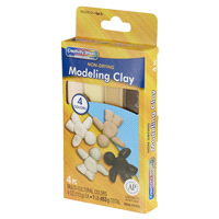 slide 7 of 29, Creativity Street Modeling Clay - Multicultural, 4 ct