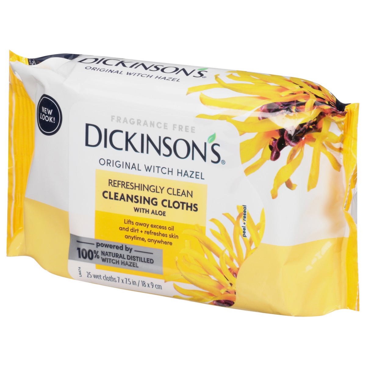 slide 7 of 13, Dickinson's Dickinson Cleansing Cloths, 25 ct