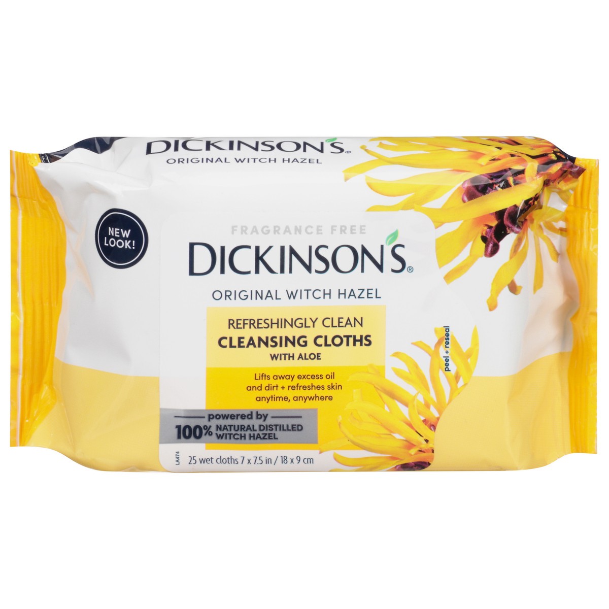 slide 1 of 13, Dickinson's Dickinson Cleansing Cloths, 25 ct