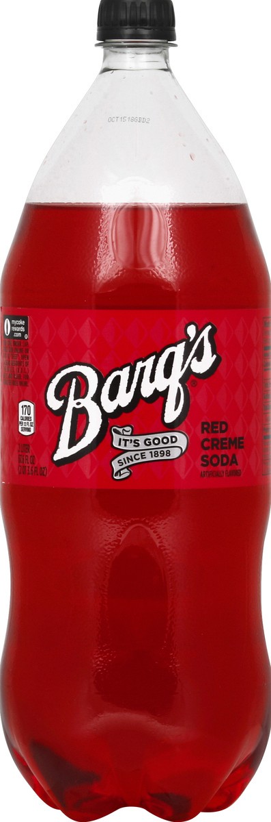 slide 1 of 5, Barq's Soda- 2 liter, 2 liter