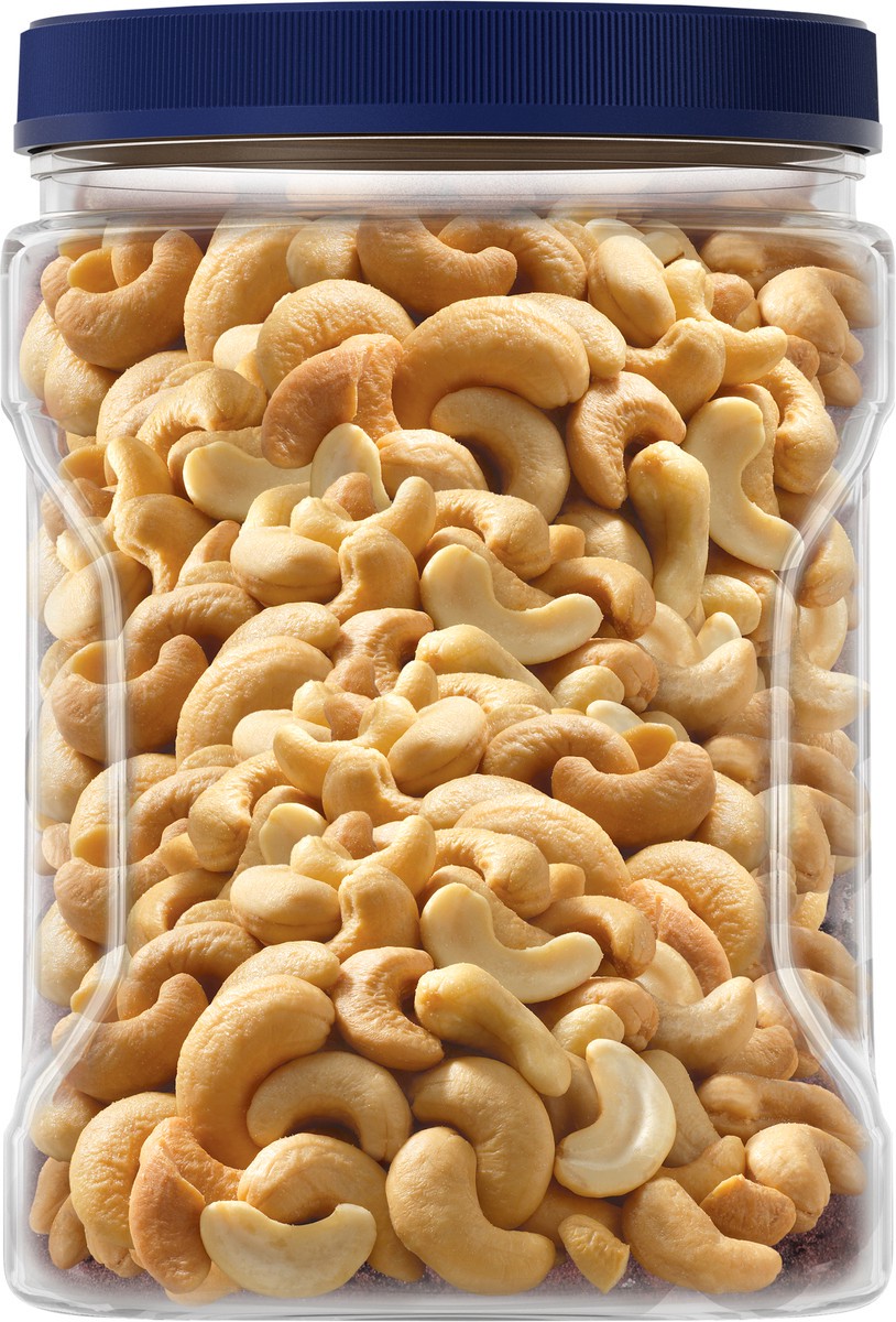 slide 5 of 12, Planters Deluxe Whole Salted Cashews 33 oz, 33 oz