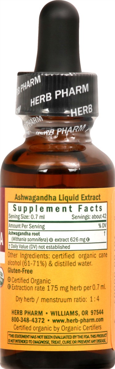 slide 3 of 13, Herb Pharm Ashwagandha 1 oz, 1 oz