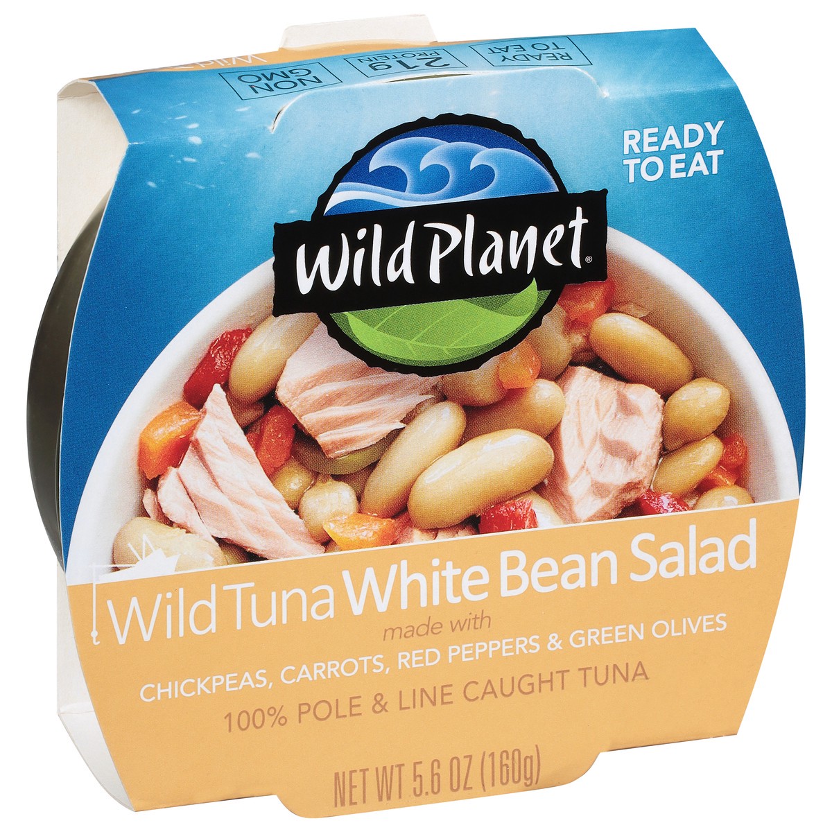 slide 8 of 9, Wild Planet Wild Tuna & White Bean Salad 5.6 oz, 5.6 oz