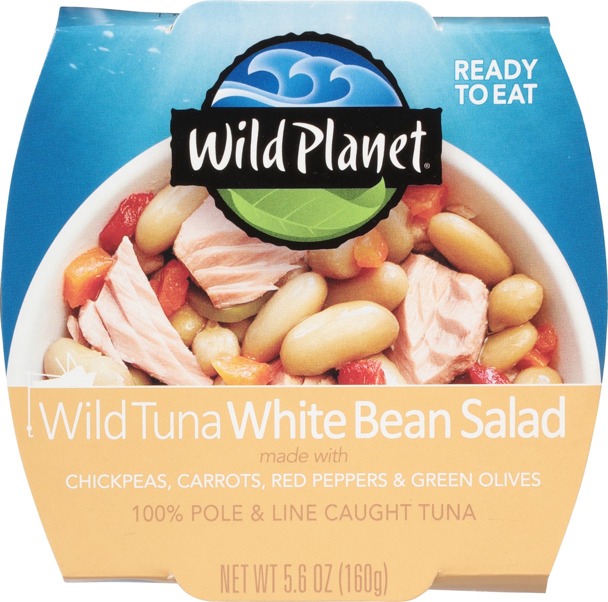 slide 5 of 9, Wild Planet Wild Tuna & White Bean Salad 5.6 oz, 5.6 oz