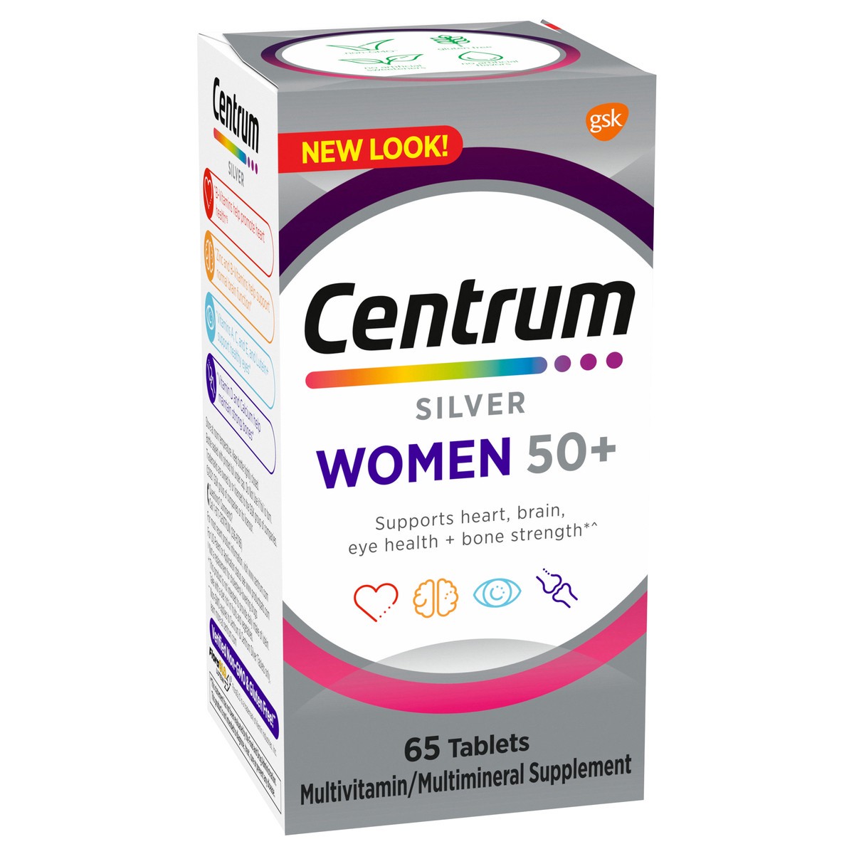 slide 6 of 9, Centrum Silver Womens, 65 ct