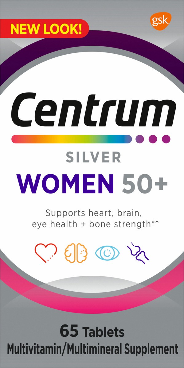 slide 3 of 9, Centrum Silver Womens, 65 ct