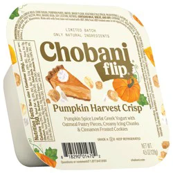 Chobani Crisp, Pumpkin Harvest