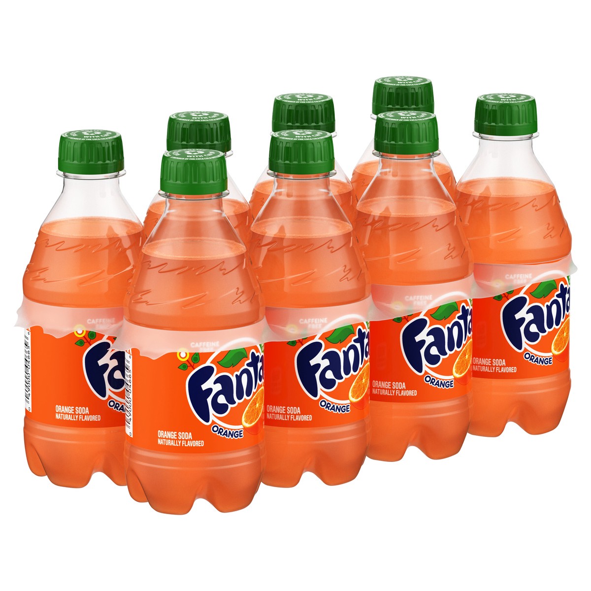 slide 2 of 9, Fanta Orange Soda Bottles, 12 fl oz, 8 Pack, 8 ct