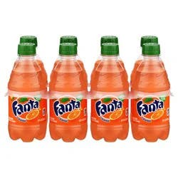 Fanta Orange Soda Bottles, 12 fl oz, 8 Pack