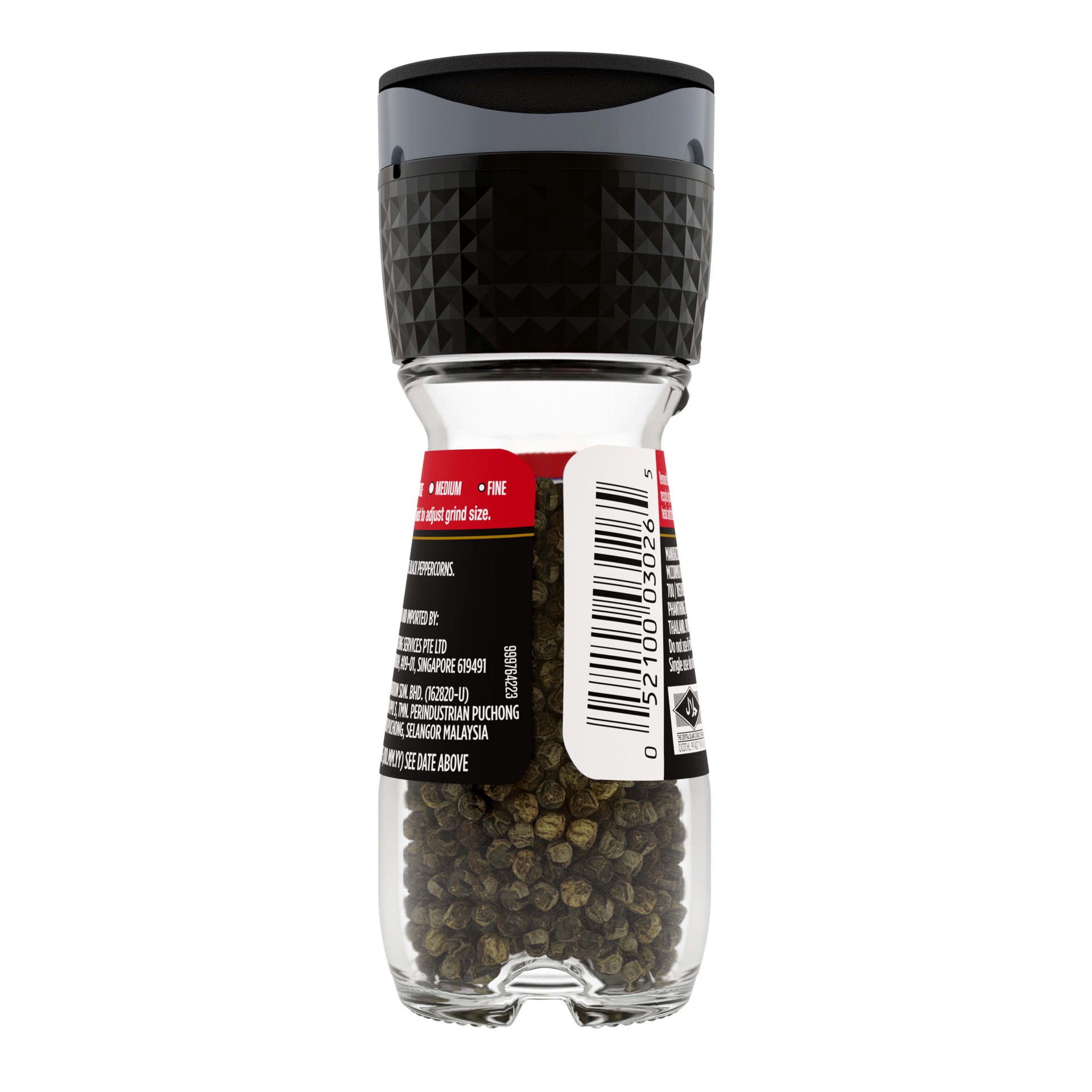 slide 3 of 5, McCormick Black Pepper Grinder, 1 oz