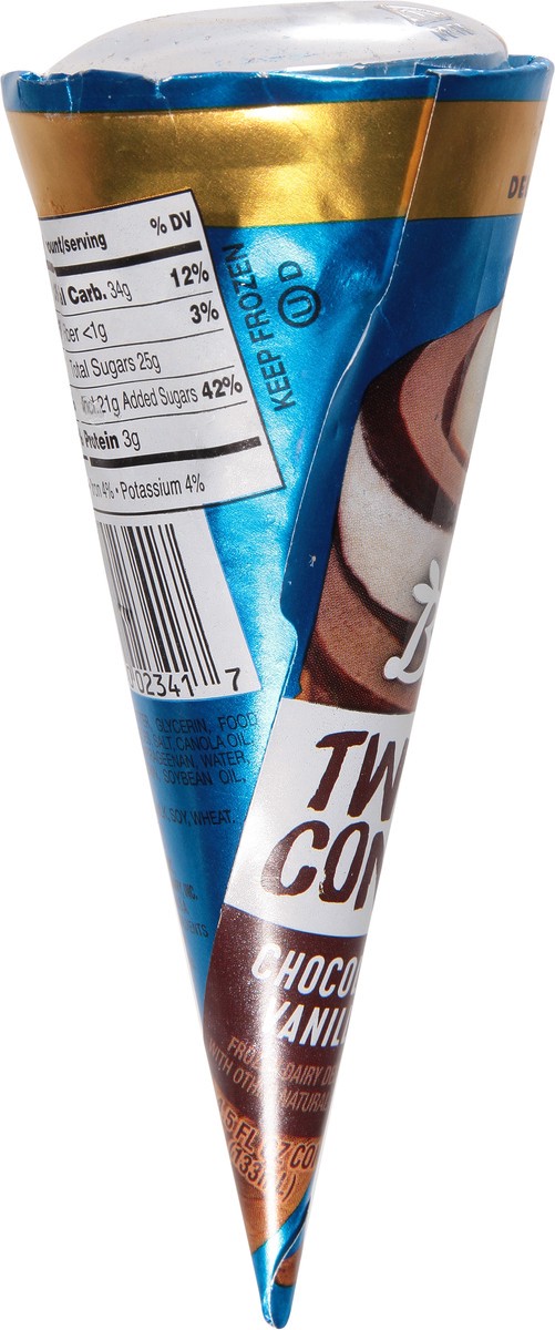 slide 12 of 13, Blue Bunny Chocolate Vanilla Soft Cones, 4.5 fl oz