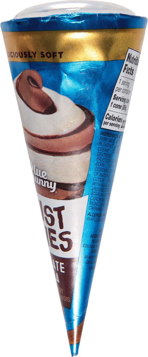 slide 7 of 13, Blue Bunny Chocolate Vanilla Soft Cones, 4.5 fl oz