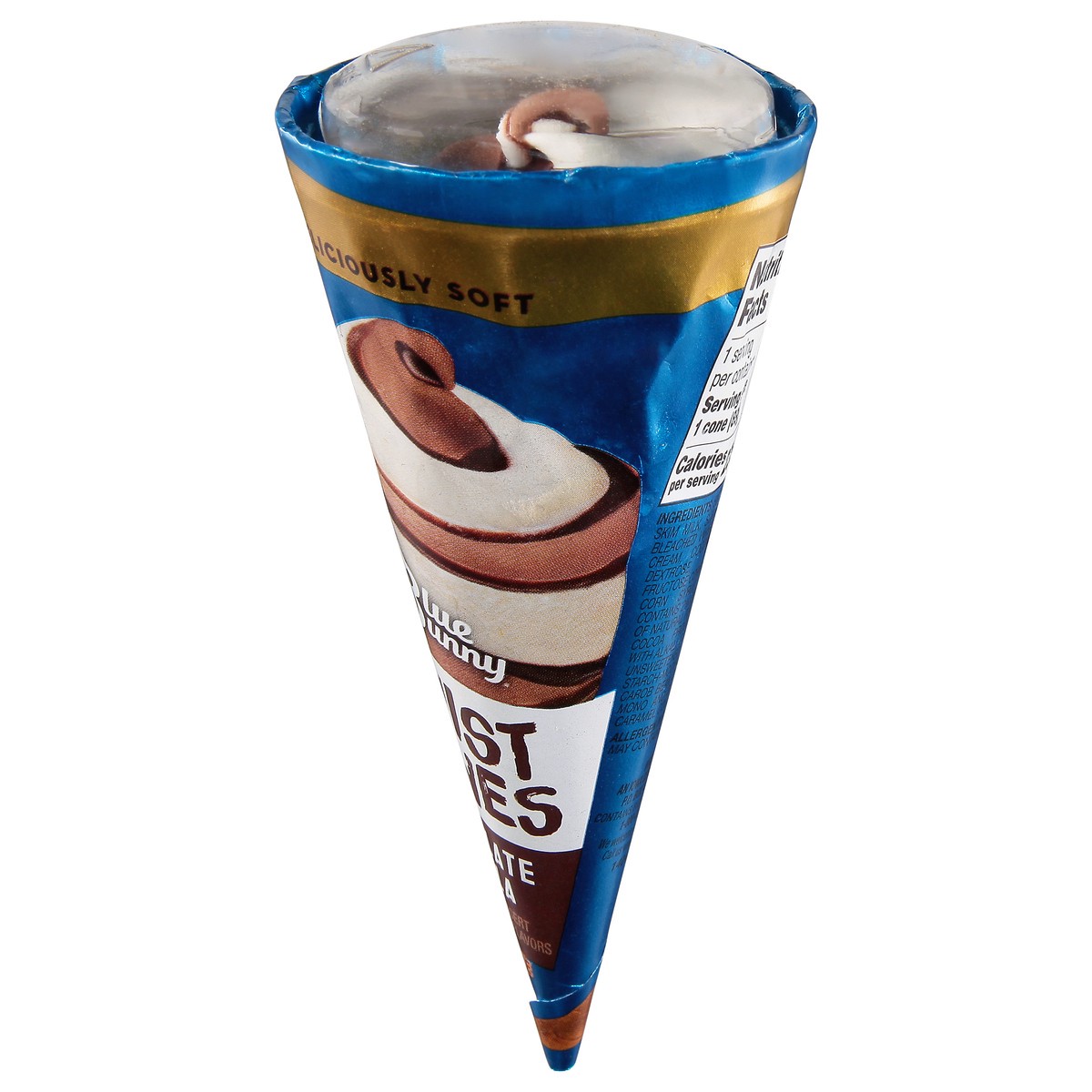 slide 5 of 13, Blue Bunny Chocolate Vanilla Soft Cones, 4.5 fl oz