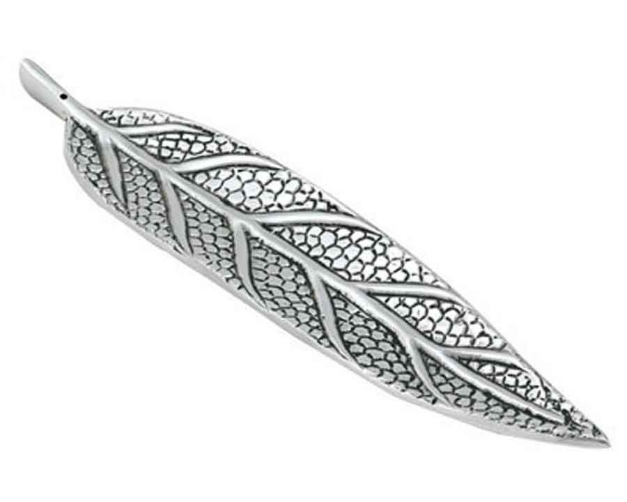 slide 1 of 1, Windrose Leaf Incense Holder Aluminum, 1 ct