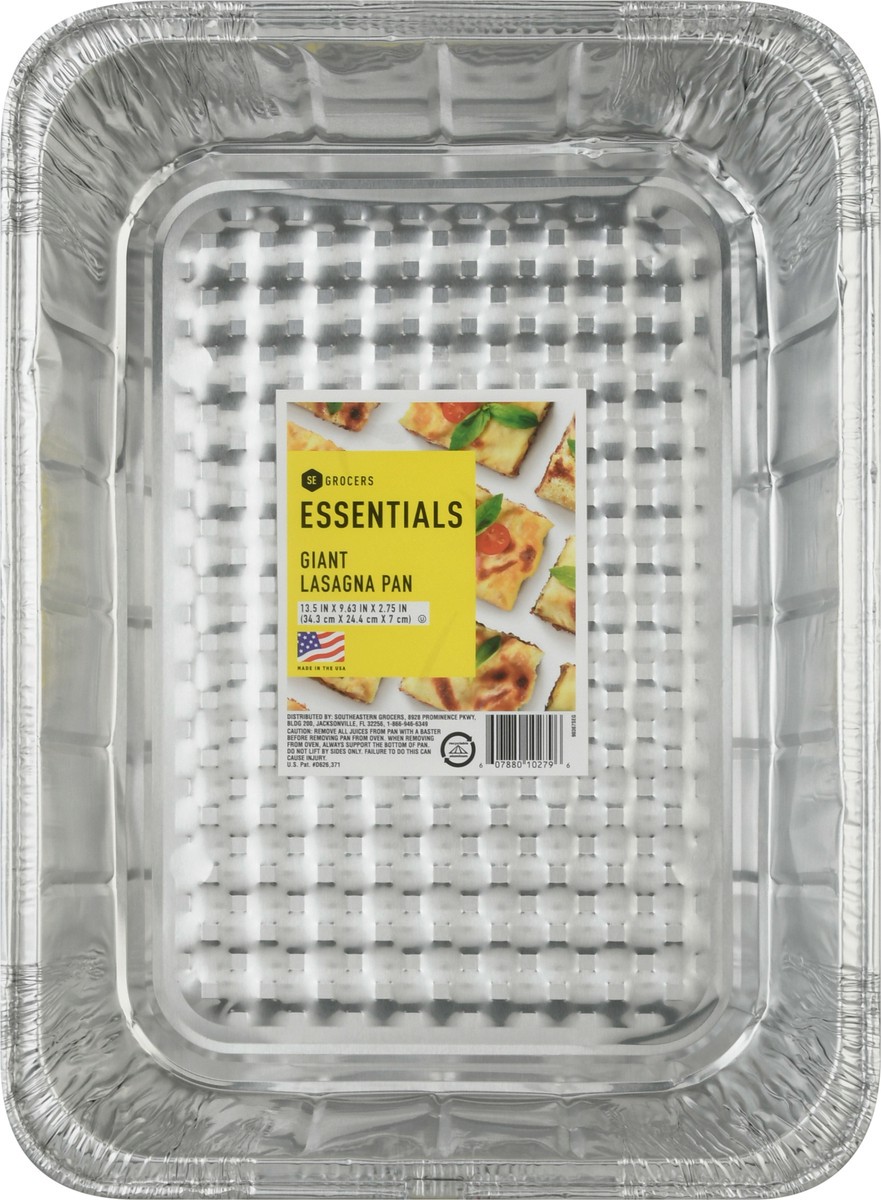 slide 5 of 10, SE Grocers  Essentials Giant Lasagna, 1 ct
