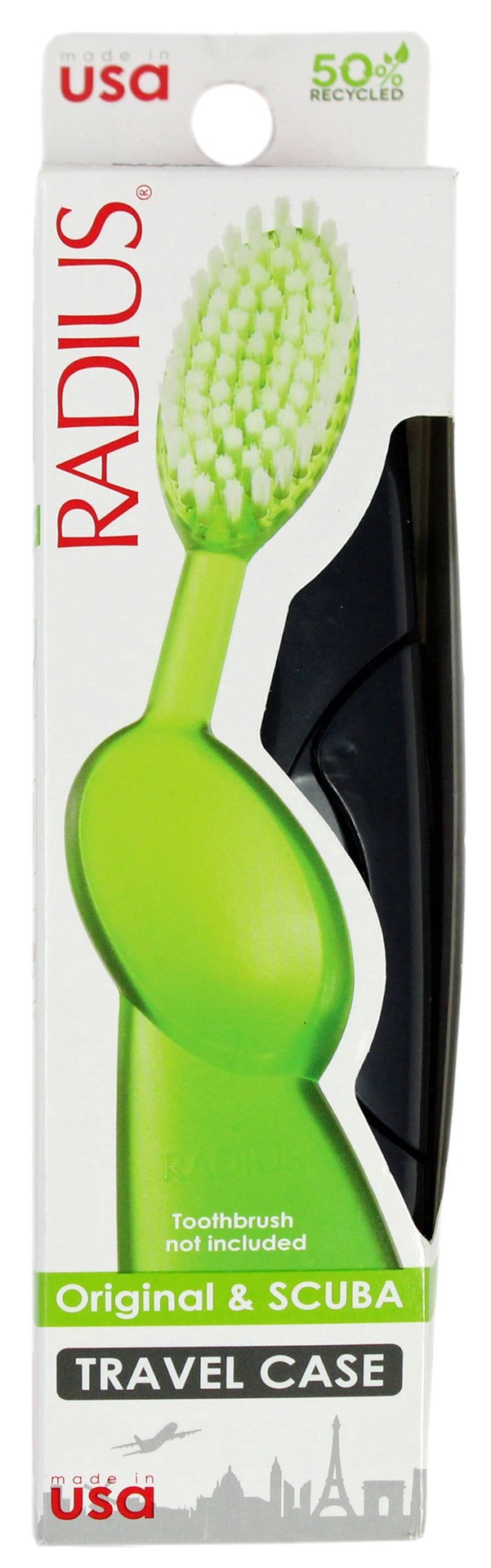 slide 1 of 1, Radius Scuba Toothbrush Case, 1 ct