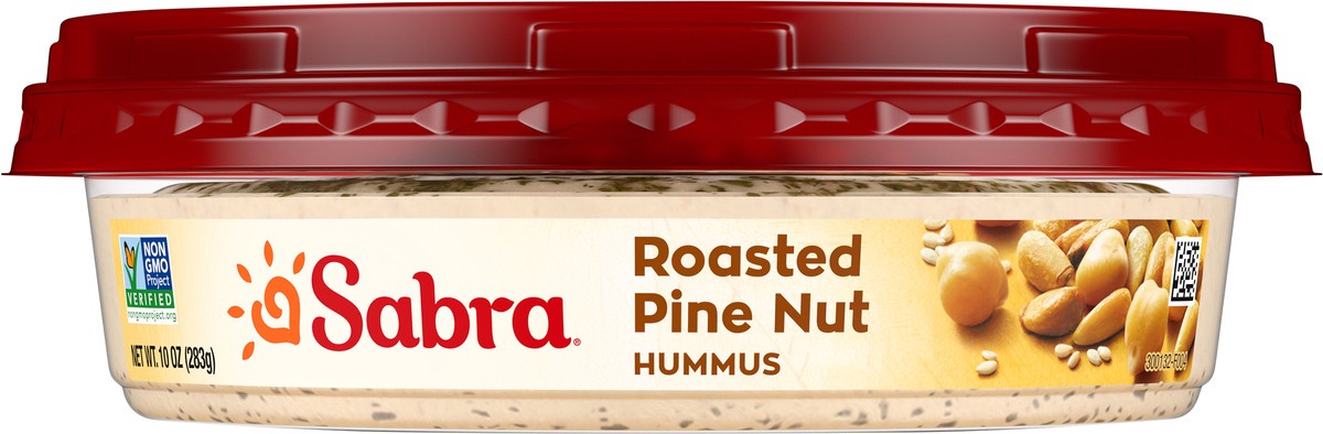 slide 4 of 5, Sabra Roasted Pine Nut Hummus, 10 oz, 10 oz