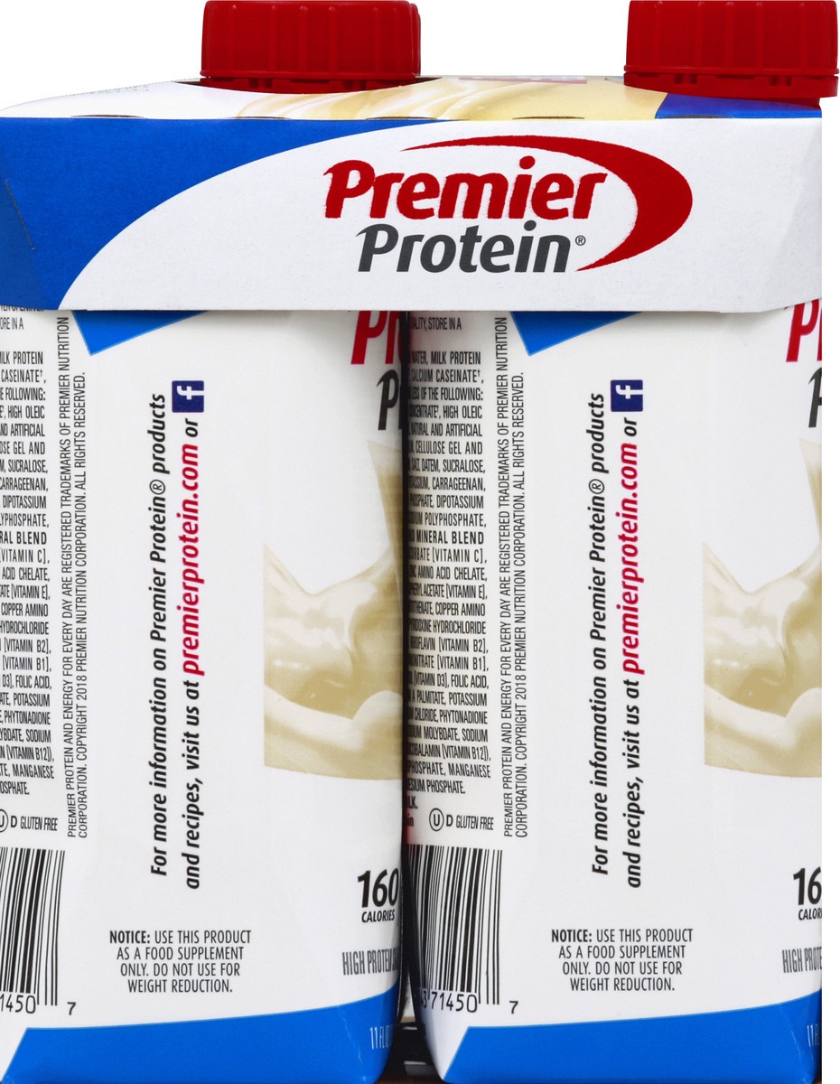 slide 4 of 5, Premier Protein High Protein Shake 4 ea, 4 ct