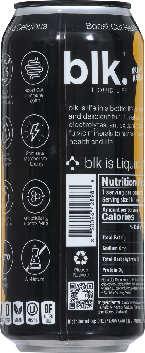 slide 9 of 14, blk. Sparkling Dirty Lemonade Fulvic Fusion - 16 fl oz, 16 fl oz