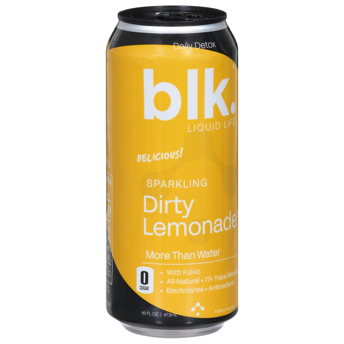 slide 13 of 14, blk. Sparkling Dirty Lemonade Fulvic Fusion - 16 fl oz, 16 fl oz