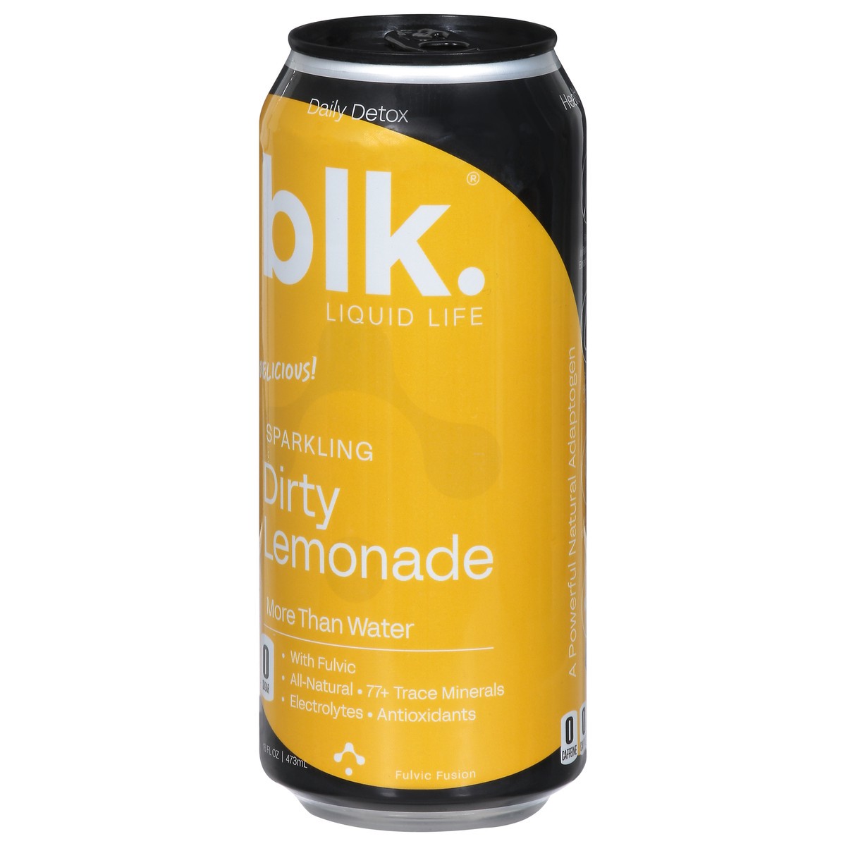 slide 8 of 14, blk. Sparkling Dirty Lemonade Fulvic Fusion - 16 fl oz, 16 fl oz
