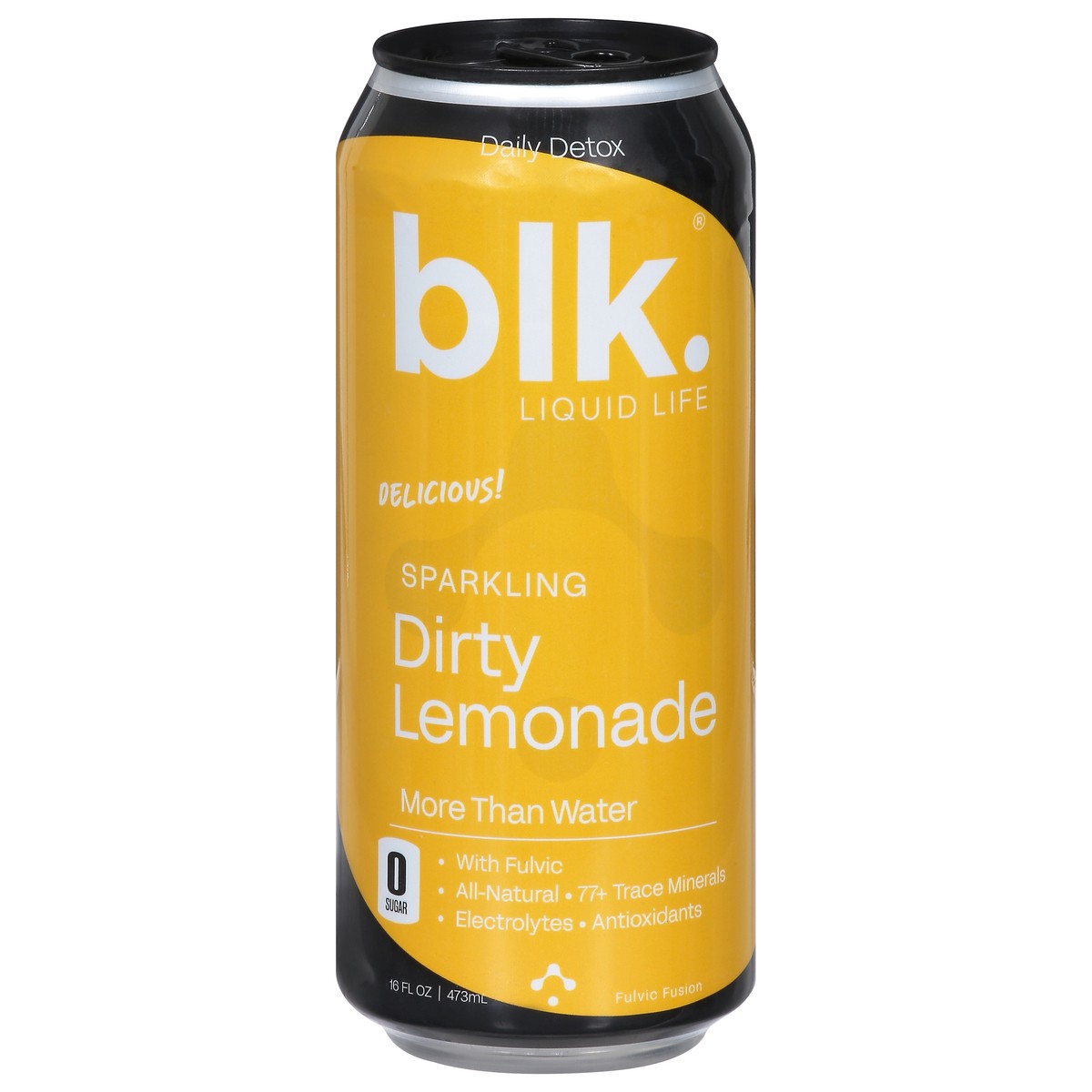 slide 2 of 14, blk. Sparkling Dirty Lemonade Fulvic Fusion - 16 fl oz, 16 fl oz