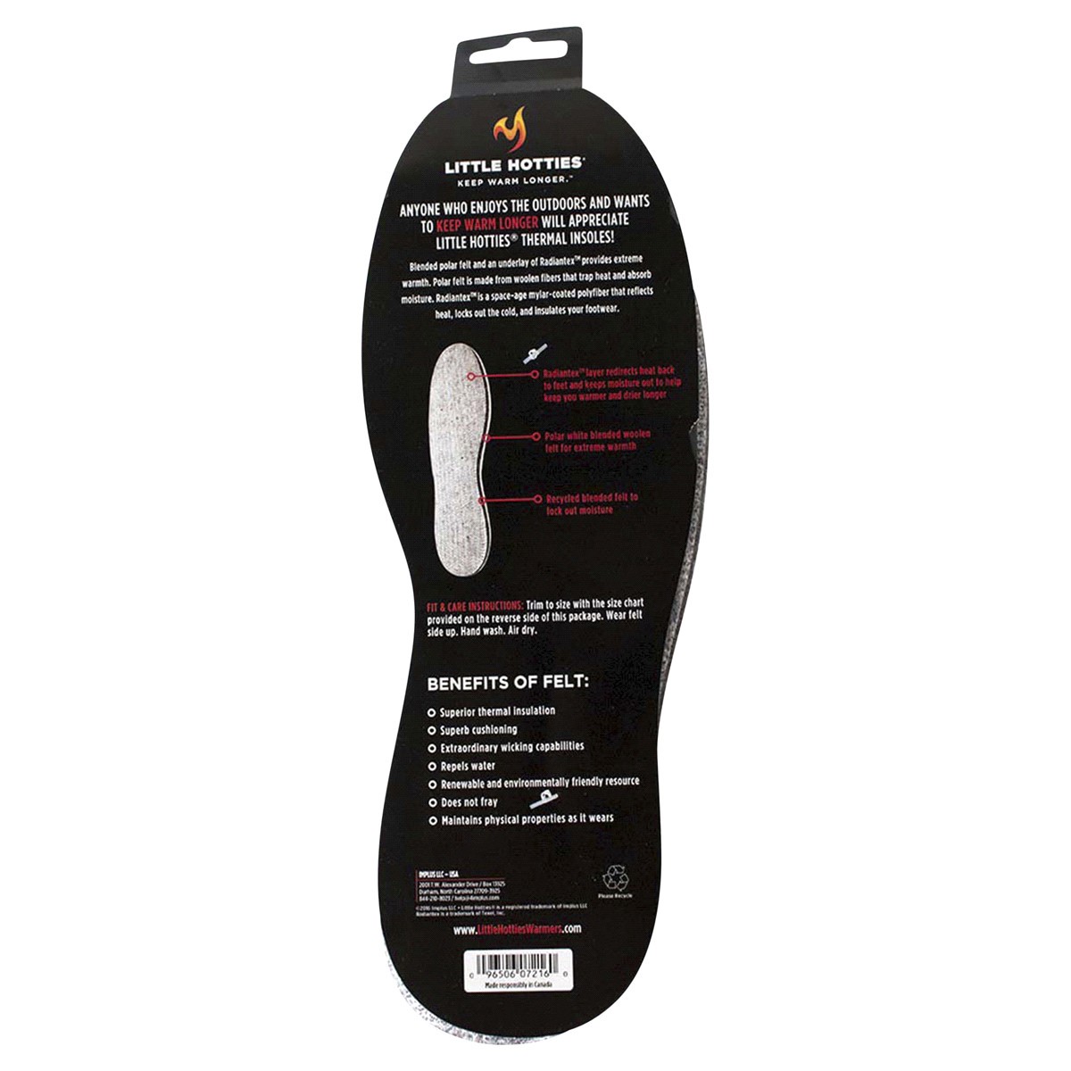 slide 5 of 5, Little Hotties Thermal Insole, 1 pair, 1 pair