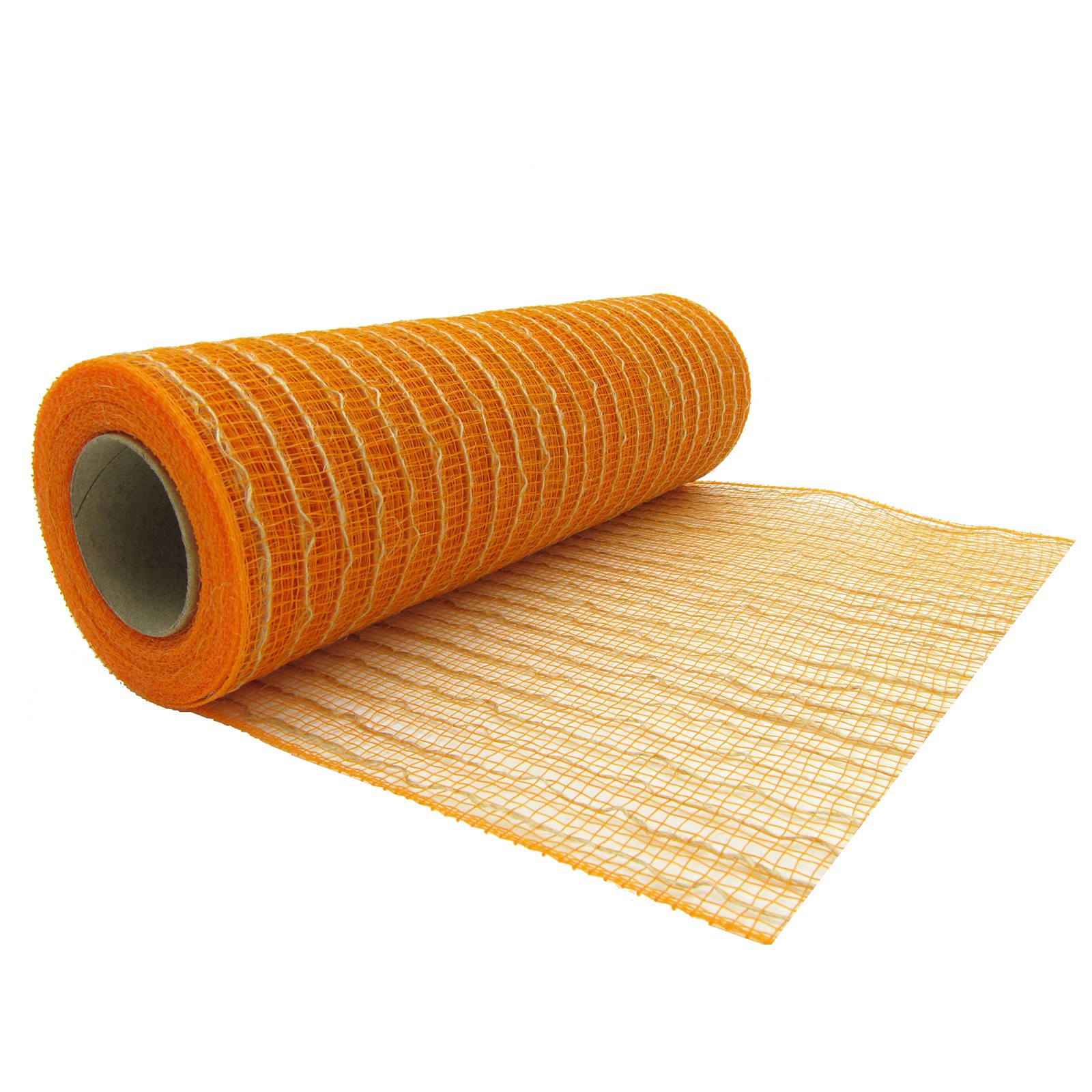 slide 2 of 3, 10" X 19ft. Orange Mesh By Celebrate It, 10 in x 19 ft