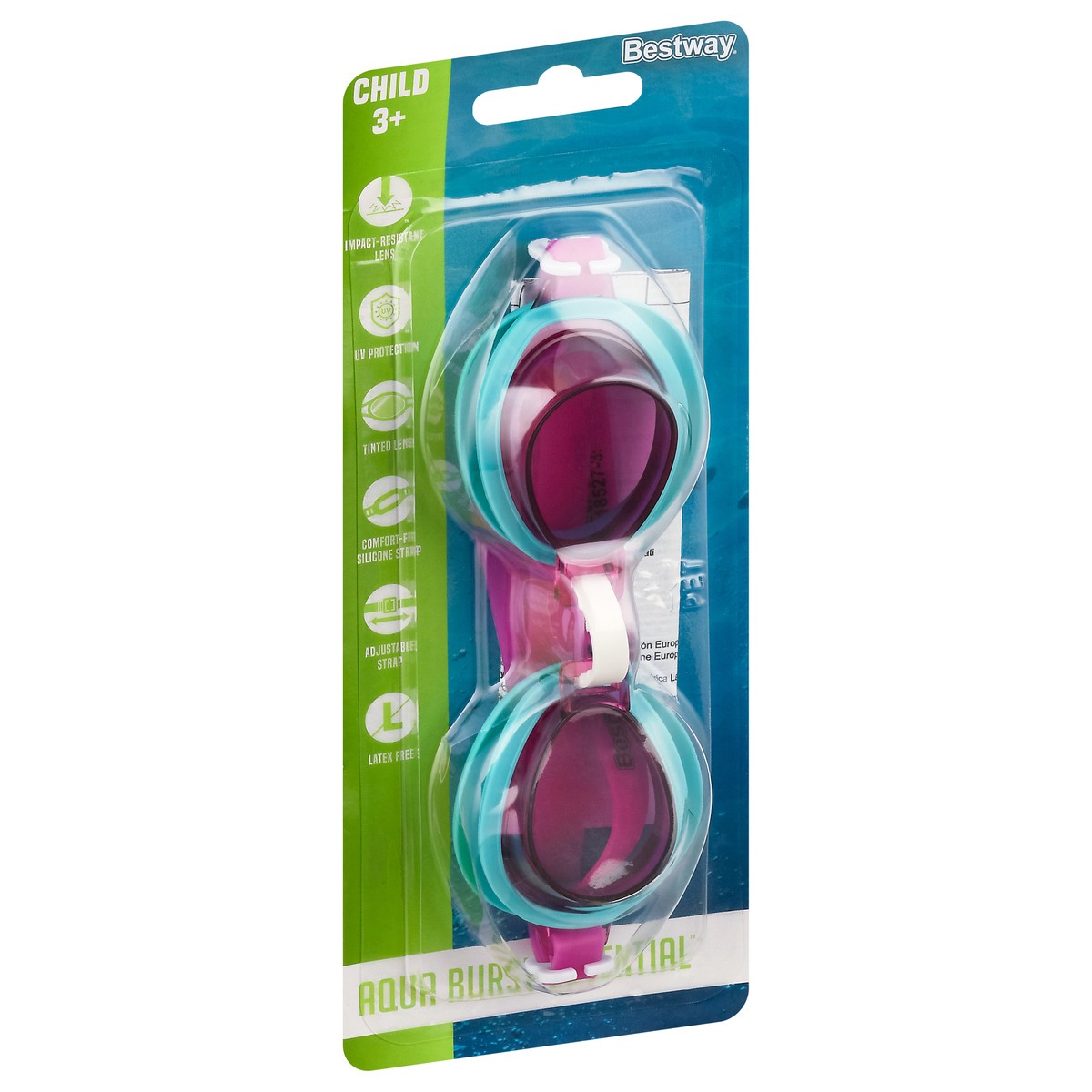 slide 2 of 9, Bestway Aqua Burst Goggles, 1 ct
