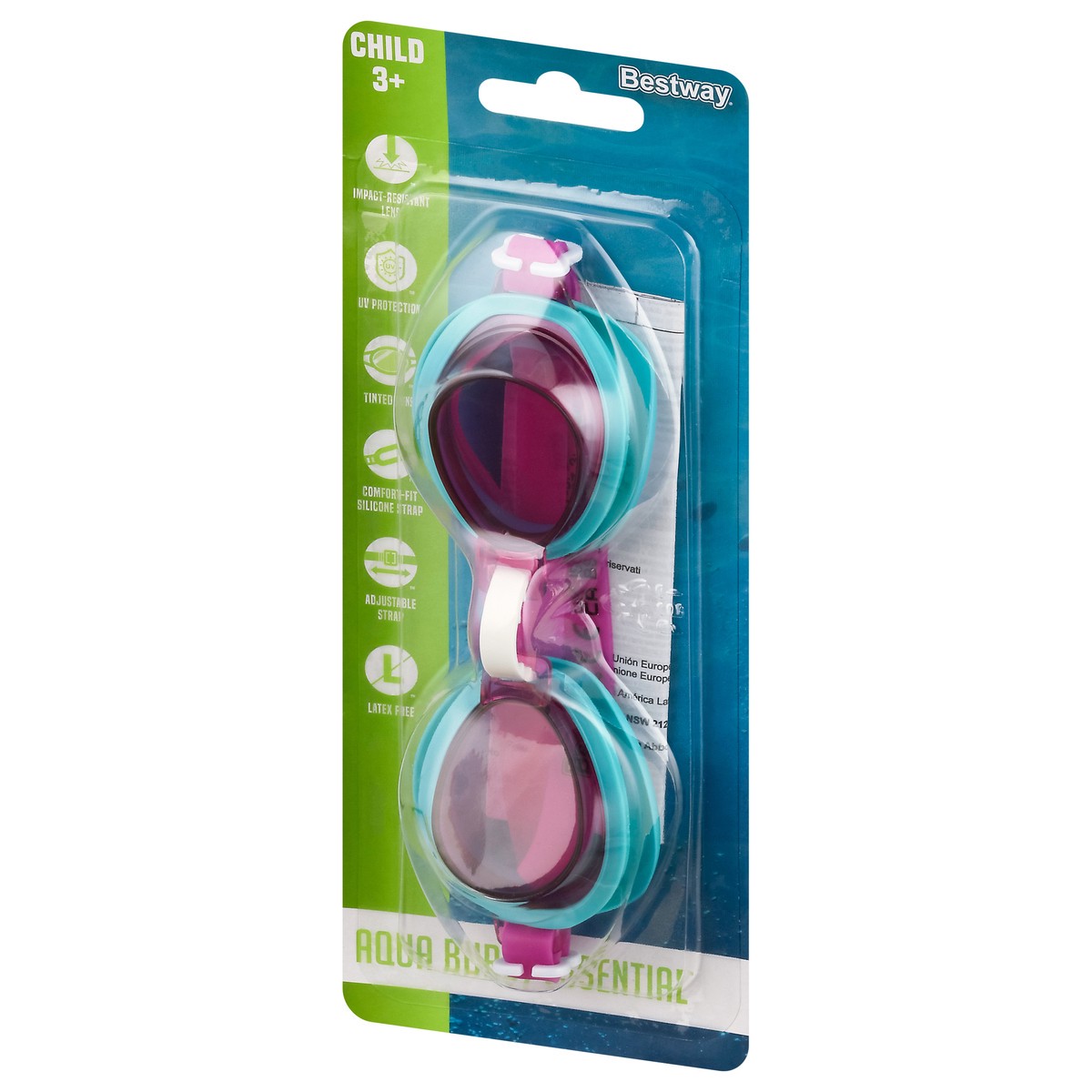 slide 3 of 9, Bestway Aqua Burst Goggles, 1 ct