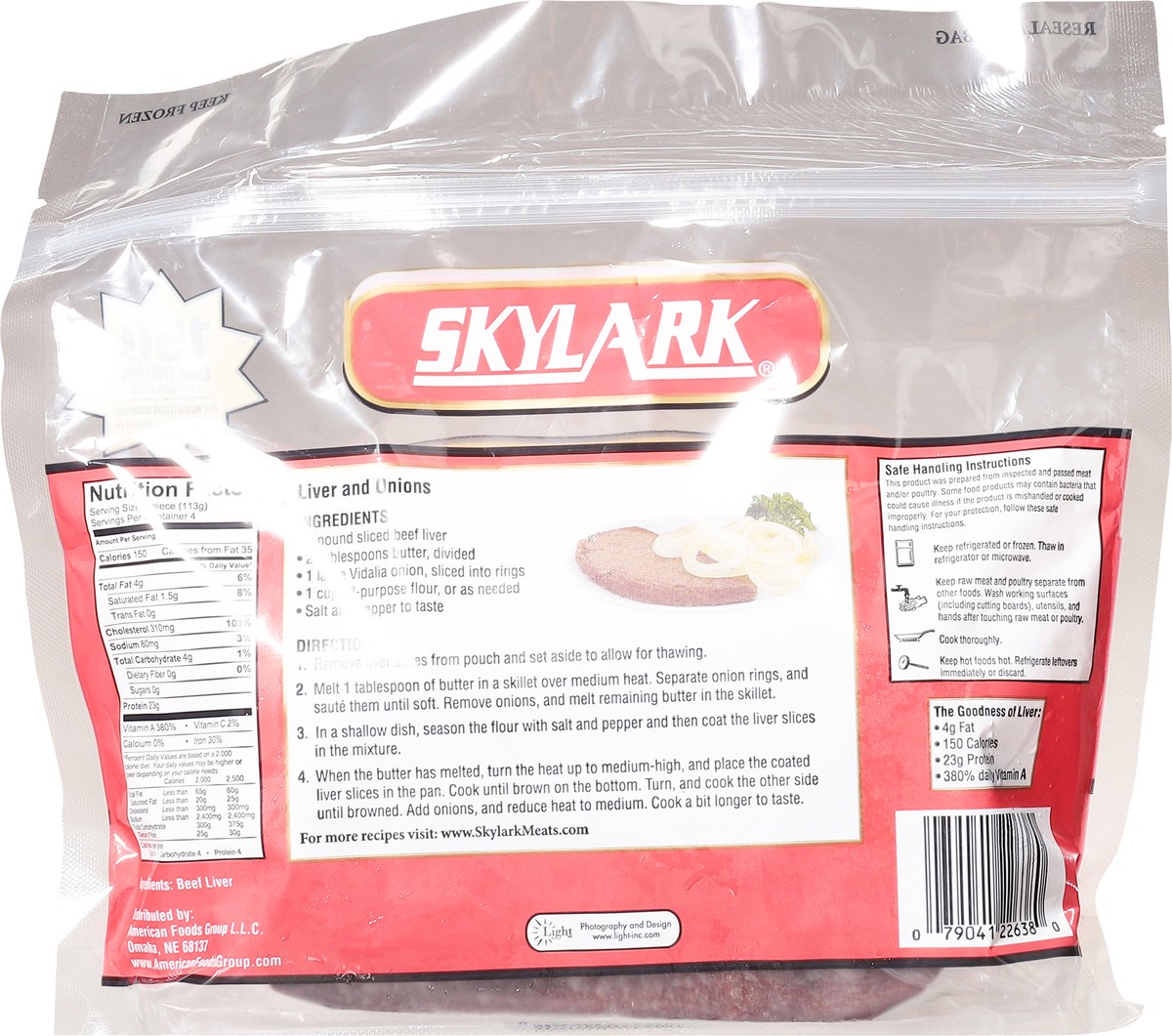 slide 12 of 14, Skylark Beef Liver 4 ea, 4 ct