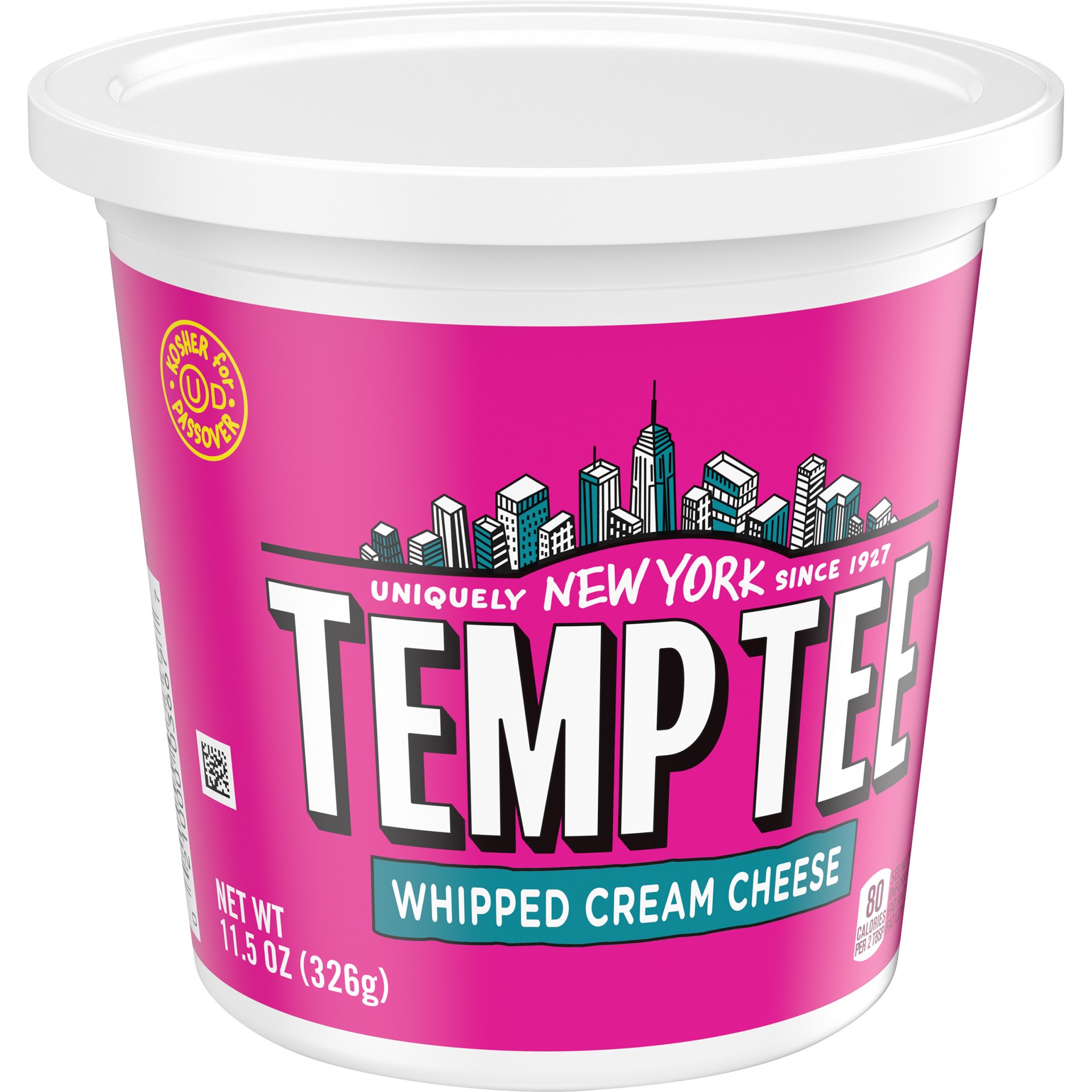slide 5 of 5, Temp Tee Whipped Cream Cheese, 11.5 oz Tub, 11.5 oz