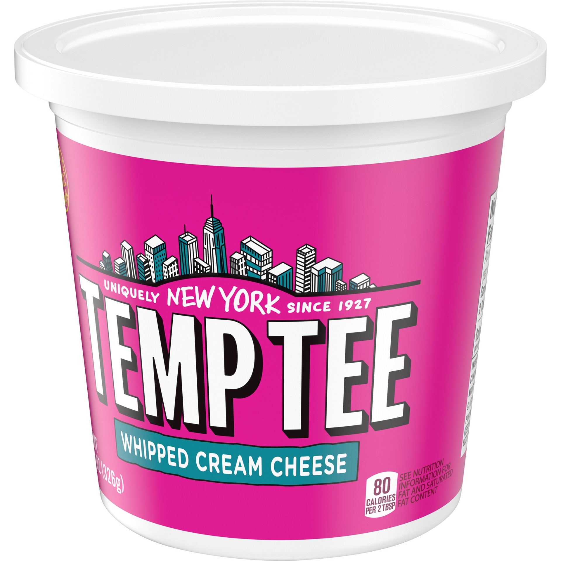 slide 4 of 5, Temp Tee Whipped Cream Cheese, 11.5 oz Tub, 11.5 oz