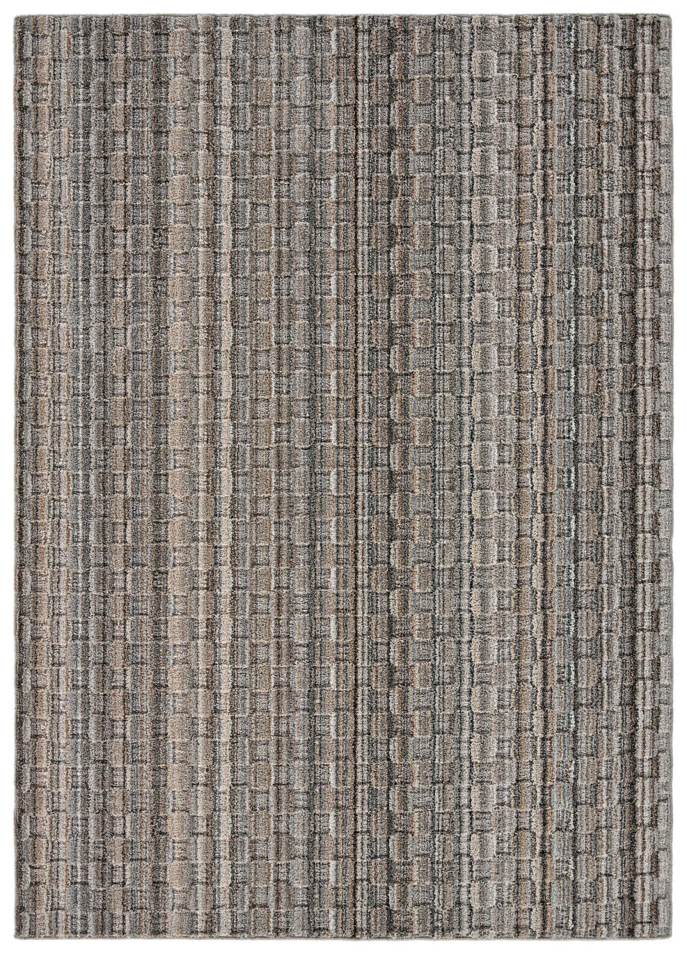 slide 1 of 1, Garland Studio Plush Mesh Area Rug, 7 ft x 10 ft, Earthtone, 7 ft, 10 ft