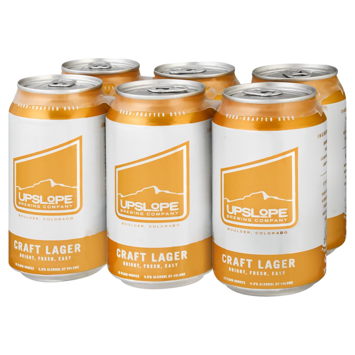 slide 4 of 9, Upslope Brewing Co. Craft Lager Beer 6 ea, 6 ct