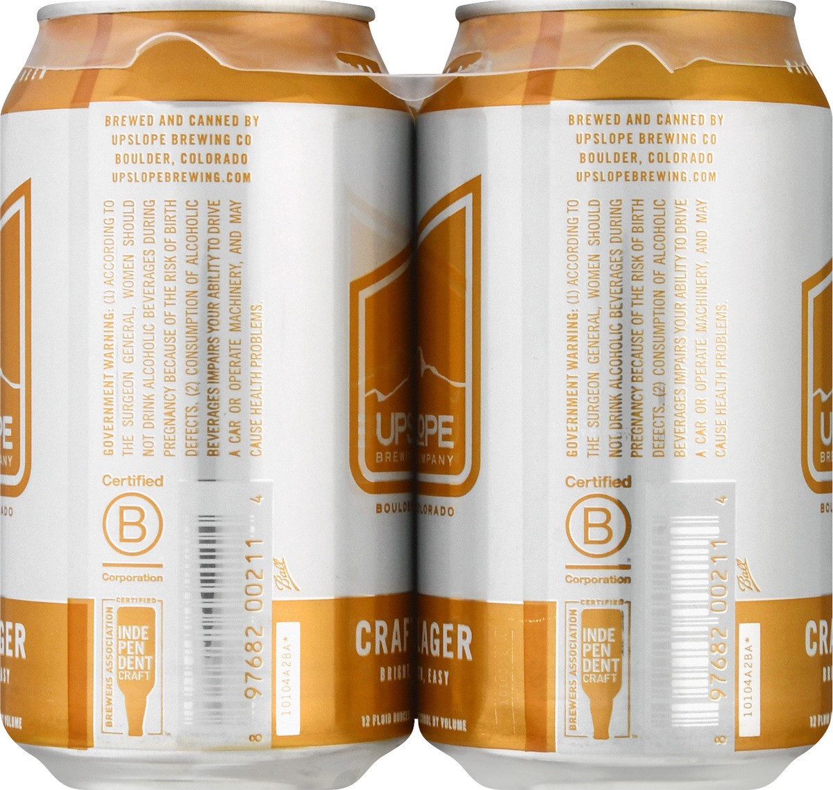 slide 3 of 9, Upslope Brewing Co. Craft Lager Beer 6 ea, 6 ct