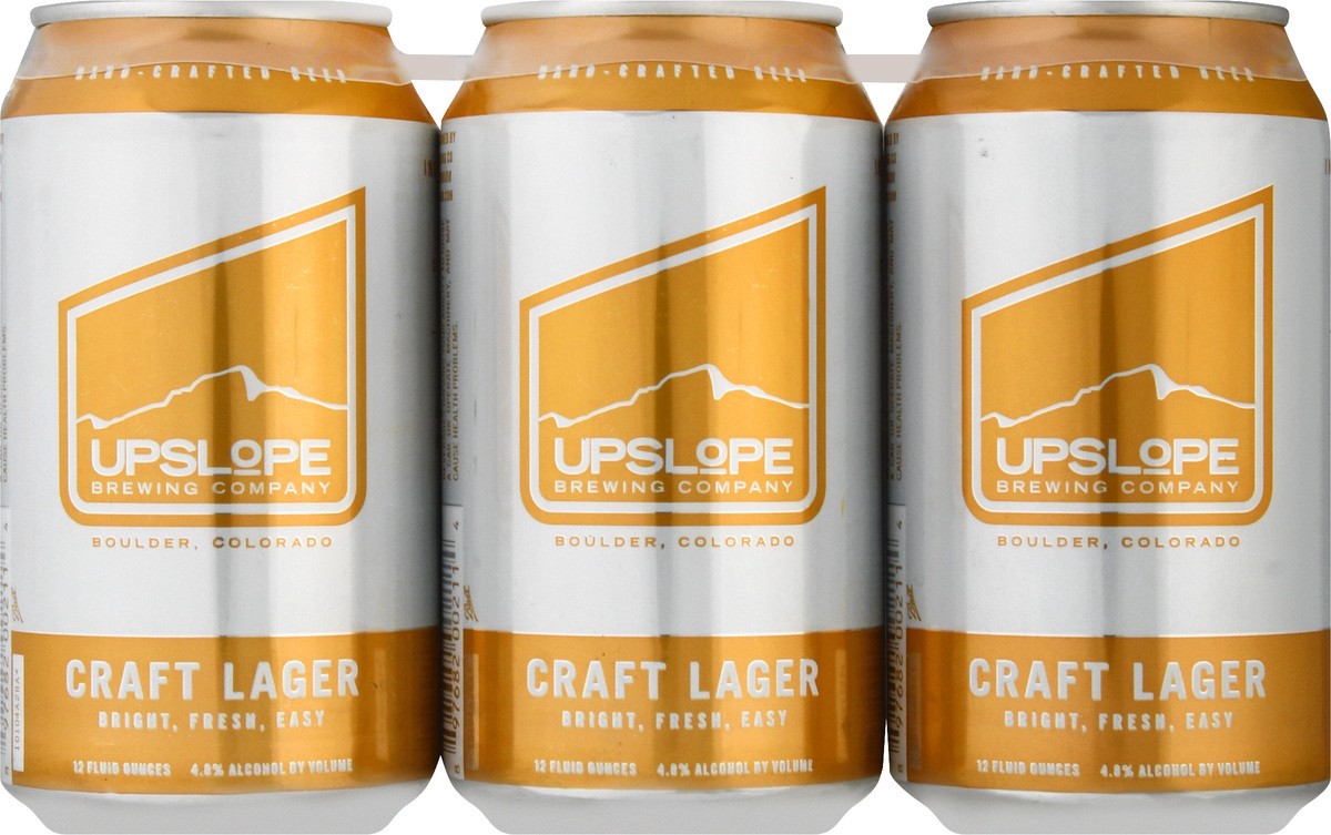 slide 1 of 9, Upslope Brewing Co. Craft Lager Beer 6 ea, 6 ct