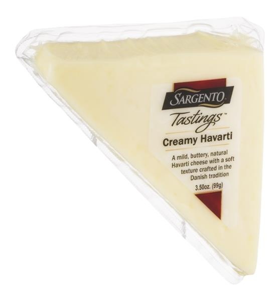 slide 1 of 1, Sargento Tastings Creamy Havarti Cheese, 3.5 oz