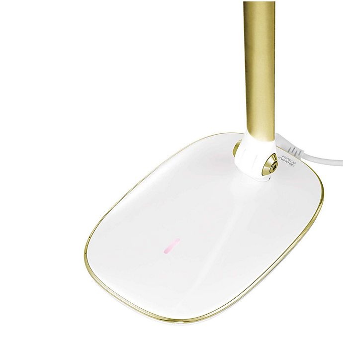 slide 4 of 6, Studio 3B 8-Watt LED USB Desk Lamp - Gold, 1 ct